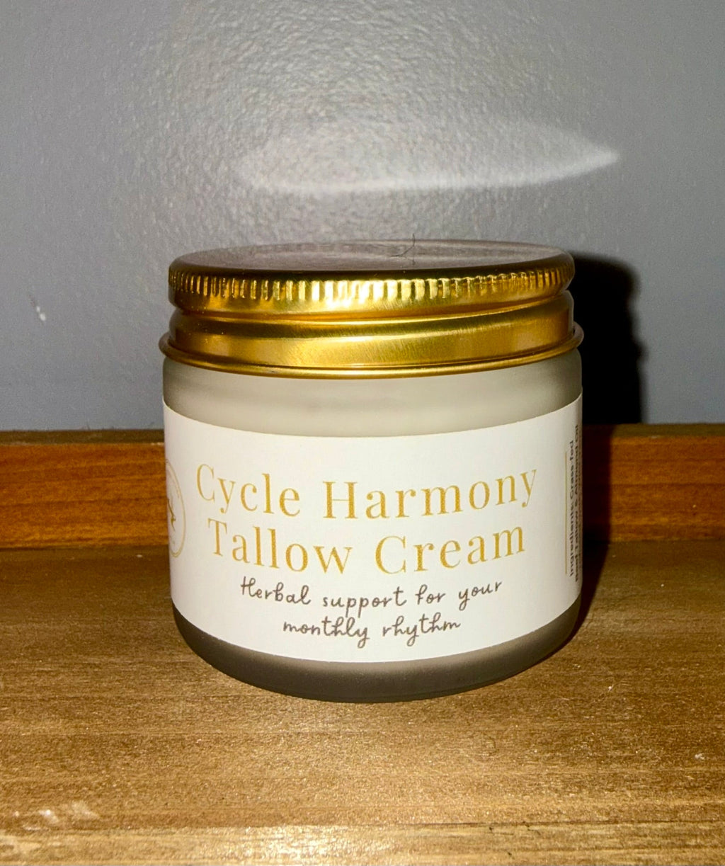 Cycle Harmony Tallow Cream – Herbal Support for Your Monthly Rhythm